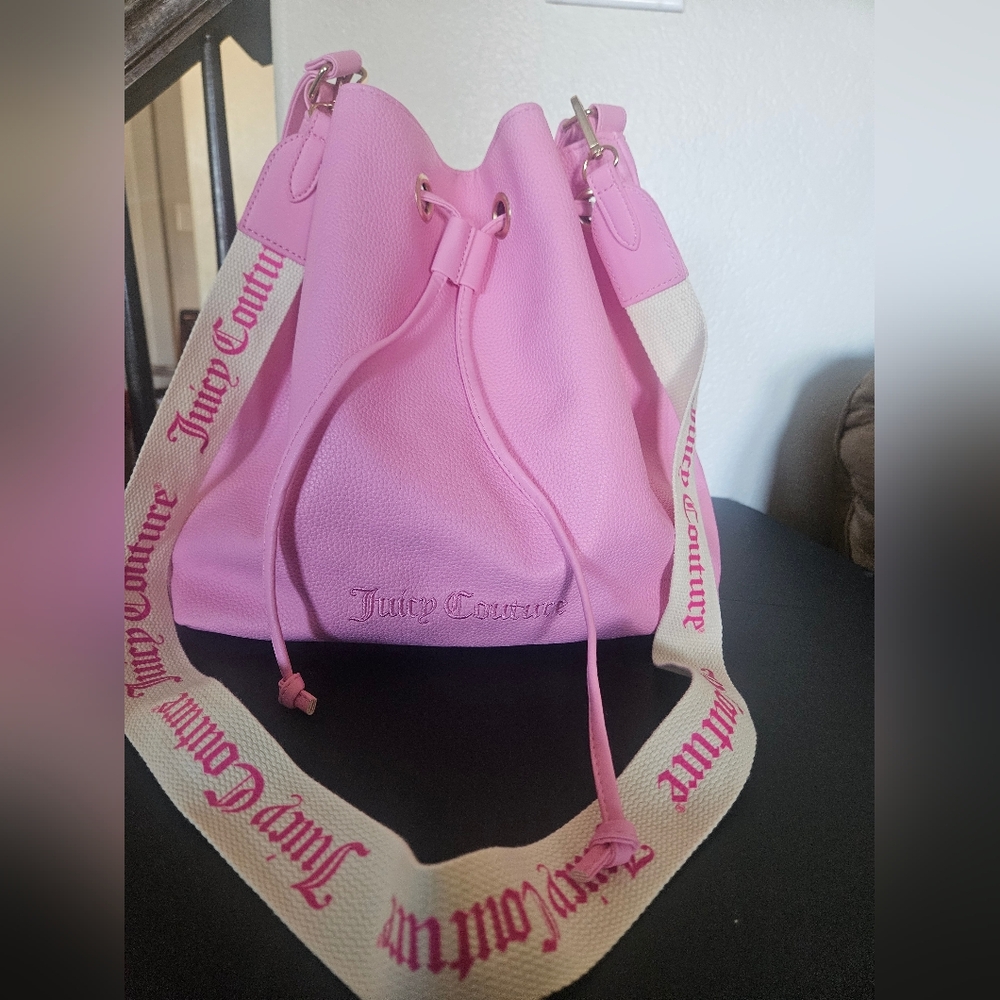 Juicy Couture Pink Bucket Bag
